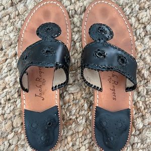 Black Jack Rogers Sandal, black